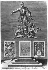Ritratto che glorifica Ferdinando Alvarez di Toledo (1508-82) Duca d